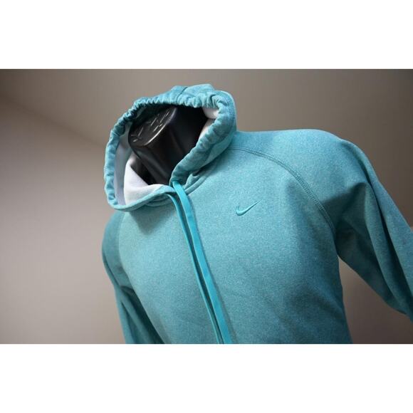 Nike Therma Fit Hoodie Athletic Fleece Sweater Performance Womens Sz Medium - Picture 1 of 9